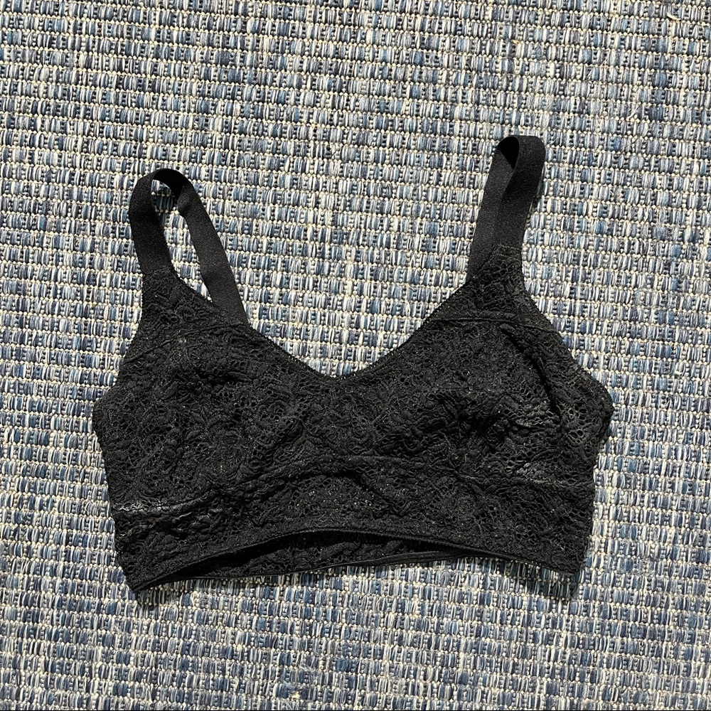 Colsie Black Bralette Size Medium